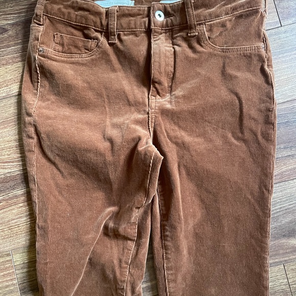 Anthropologie Pilco Orange Corduroy High Rise - Picture 1 of 3